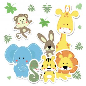 baby safari animals